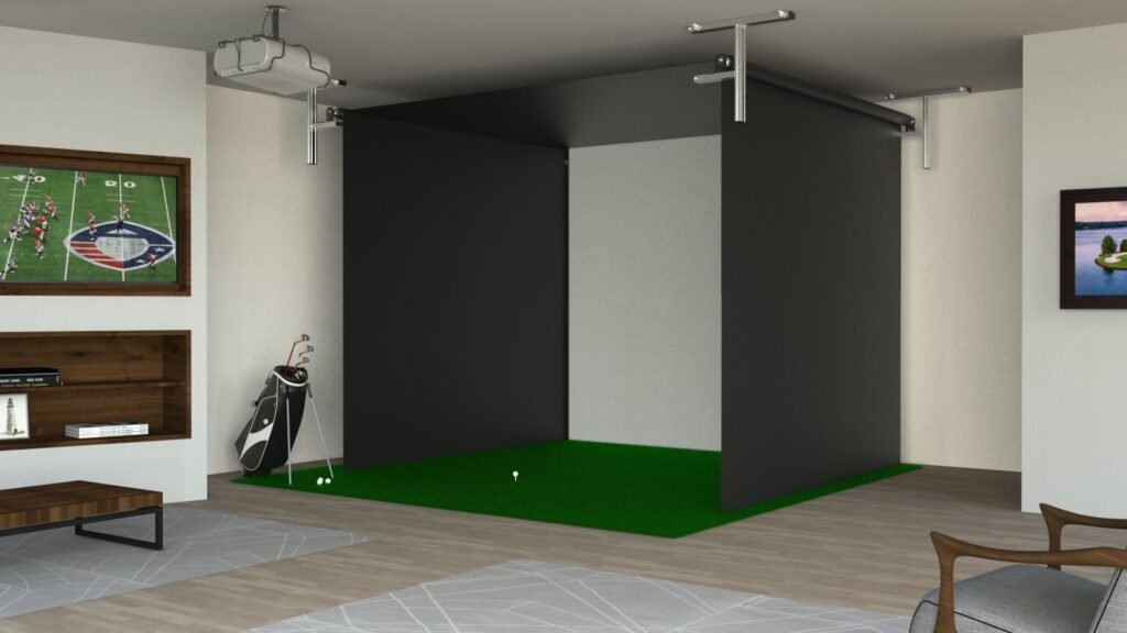 Best Golf Simulator Enclosure