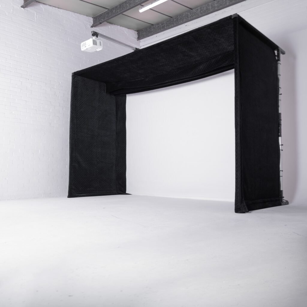 Carl's Golf Simulator Enclosure
